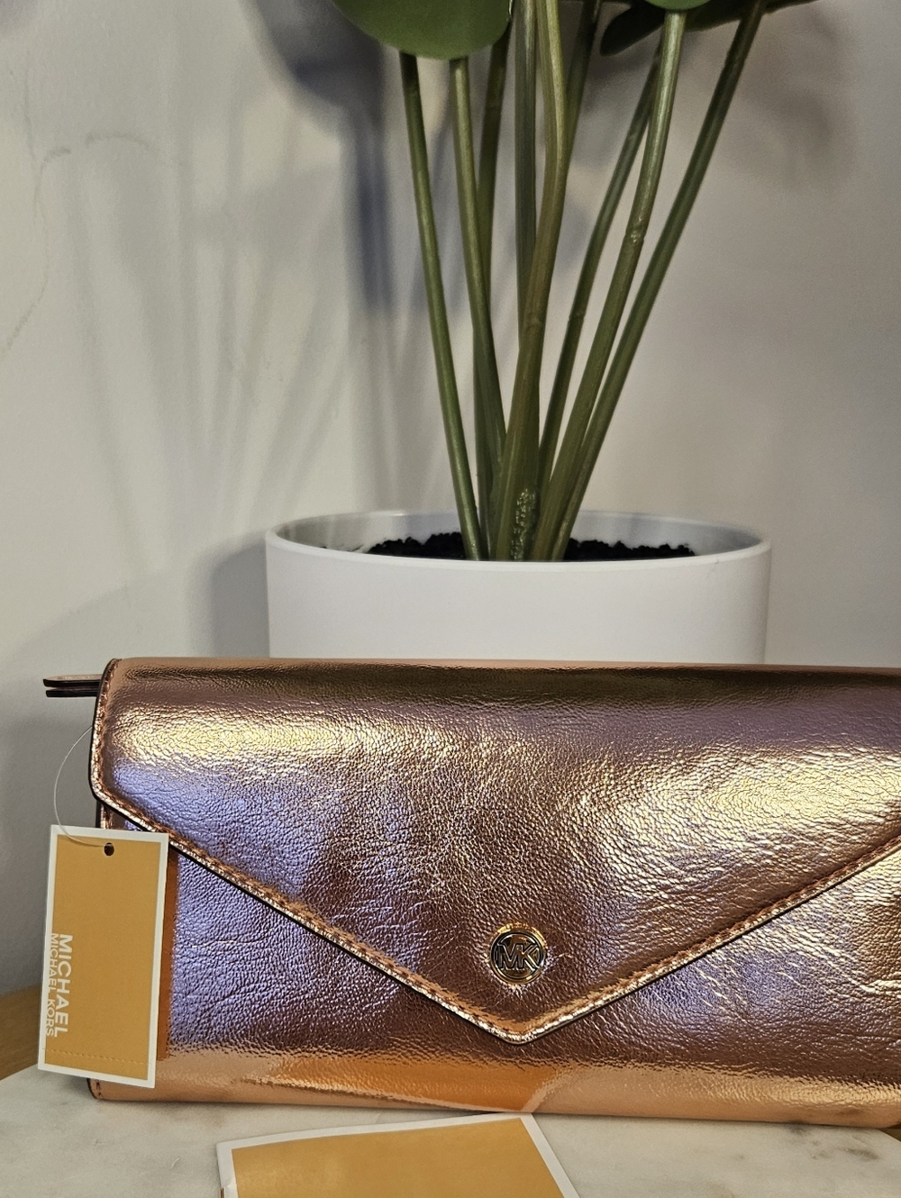 MICHAEL KORS Rose Gold Wallet ✨️ - Picture 7 of 8